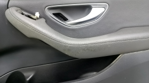 Деталь крепления и подлокотник обшивки двери для Mercedes C-class W205 2015-2021 с небольшими потертостями