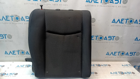 Спинка заднього ряду сидінь права Nissan Leaf 13-17 тканина чорна, вм'ятість, подряпини