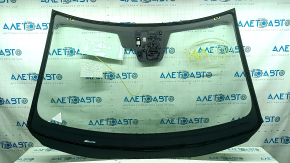 Лобовое стекло Mazda CX-5 19-25 под датчик дождя и камеру, песок, царапины, воздух под кромкой