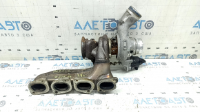 Турбіна в зборі з колектором Mercedes C-class W205 300 19-21 35к, контакт із водою