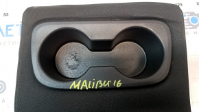 Подлокотник спинки заднего ряда сидений Chevrolet Malibu 16-25 ткань черная
