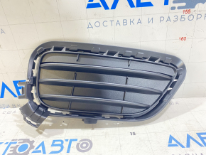 Нижня решітка переднього бампера права BMW X3 F25 15-17 чорна