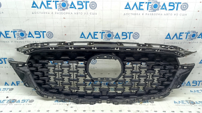 Решітка радіатора grill Mazda CX-5 22-24 piano black/black, пісок