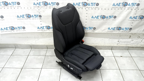 Пасажирське сидіння BMW X3 G01 18-21 з airbag, електро, підігрів, шкірозамінник чорний, без підголівника