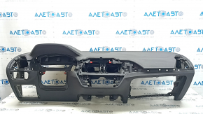Торпедо передня панель з AIRBAG BMW X3 G01 18-21 шкіра, чорне, без проекції, подряпина