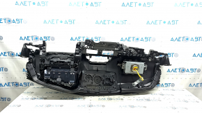 Торпедо передняя панель с AIRBAG Mazda CX-5 17-24 черная