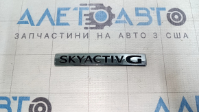 Емблема напис SKYACTIV G двері багажника Mazda CX-5 22-25 зламані кріплення