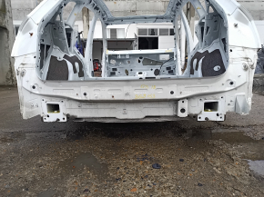 Задняя панель Audi Q5 80A 18-24 2 части, на кузове, белая