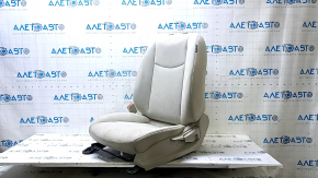 Водительское сиденье Nissan Leaf 13-13 без airbag, механическое, подогрев, ткань серая, под чистку