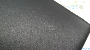 Подлокотник спинки заднего ряд сидений Toyota Avalon 13-18 кожа черная, подстаканники структура, под чистку