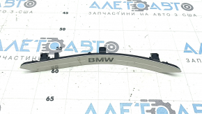 Вставка накладки порога ззаду ліва BMW X5 G05 19-23 хром BMW, з підсвічуванням, подряпини