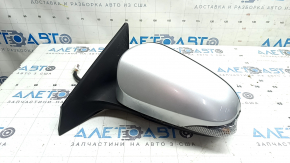 Зеркало левое в серебряном цвете для Toyota Avalon 2013-2018 с поворотником и подогревом