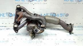 Коллектор выпускной с катализатором Mazda CX-5 22-24 2.5 AWD