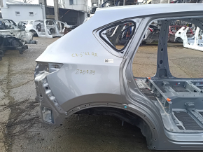 Чверть крило ззаду права Mazda CX-5 17-24 на кузові, срібло