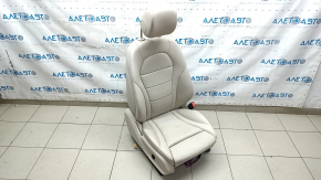 Пассажирское сидение Mercedes GLC 16-22 с airbag, электрическое, подогрев, под память, кожа бежевая, с коленной подпоркой