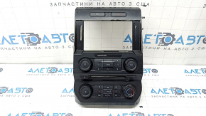 Управление мультимедиа с климат-контролем Ford F150 15-16 черное, SYNC 3, с кнопками отключения стабилизации и аварийки, крашена рамка
