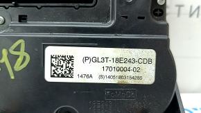 Управление мультимедиа с климат-контролем Ford F150 15-16 черное, SYNC 3, с кнопками отключения стабилизации и аварийки, крашена рамка