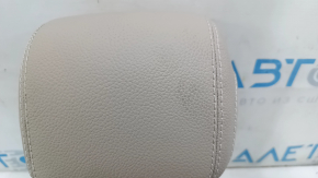 Подголовник 2 ряда правый Mercedes GLC 16-21 кожа бежевая, белая строчка, под чистку