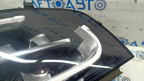 Фара передняя левая в сборе Mercedes GLC 20-22 LED с уплотнителем, песок