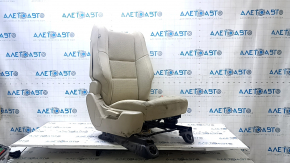 Пасажирське сидіння Jeep Grand Cherokee WK2 14-17 без airbag, механічне, тканина бежева, під хімчистку