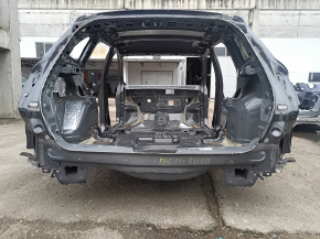 Задняя панель Lincoln MKC 17-19 2 части, графит, на кузове