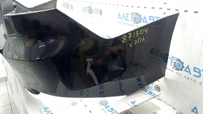 Бампер с маркировкой 871304, подходит для Toyota Camry v70, черный цвет, с дефектами на поверхности.