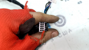 Зеркало боковое левое в сборе Jeep Cherokee KL 14-23 7+7 пинов, повортник, подогрев, подсветка, память, BSM, красный PRV, затертое, царапины
