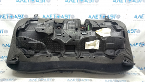 Подушка заднего ряда сидений Jeep Cherokee KL 19-19 кожа черная, перфорация, примята, под чистку, царапины