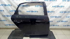 Двері голі задні праві VW Passat b8 16-19 USA, чорний LC9X, подряпини, тички