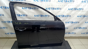 Двері голі передні праві VW Passat b8 16-19 USA, чорний LC9X, тички, подряпини