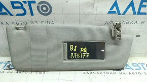 Козирок правий VW Passat b8 16-19 USA сірий, без гачка, без підсвічування, під чищення