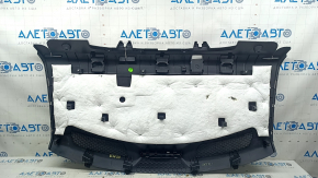 Полка задняя VW Passat b8 16-19 USA черная, со стоп сигналом, царапина