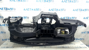 Торпедо передняя панель с AIRBAG Jeep Cherokee KL 14-23 черная, царапины