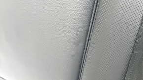 Спинка заднего ряда сидений 2 ряд левая Mazda CX-50 23-26 комбинированный кожзам черный, с центральным ремнем безопасности, без подголовника, примято