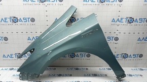 Крило переднє ліве Toyota Prius 30 13-15 зелений 781, фарбоване, тички, вм'ятина