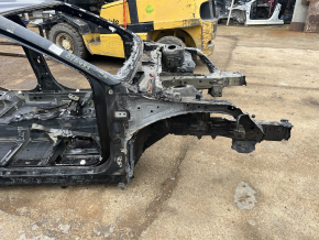 Чверть передня права Toyota Camry v70 18-24 на кузові, чорна, обгоріла