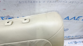 Спинка заднего сиденья 2-го ряда правая Ford Flex 13-19 кожа, беж, под химчистку