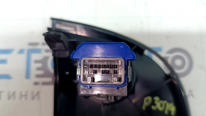 Накладка передней панели с кнопкой start/stop Toyota Prius 30 10-15 серая
