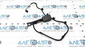 Защелка водительского ремня безопасности Toyota Prius 30 10-15 темно-серая, с датчиком