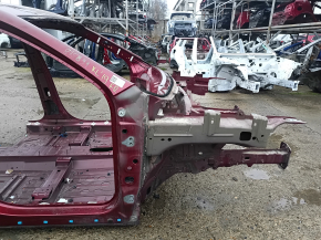 Чверть передня права Jeep Cherokee KL 19-23 на кузові, червона