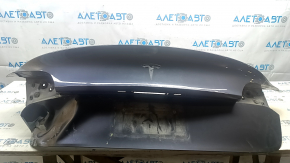 Крышка багажника голая Tesla Model 3 18-20 графит PMNG помята