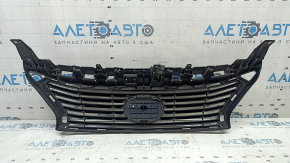 Решетка радиатора grill Lexus ES300h ES350 13-15 дорест со значком, песок
