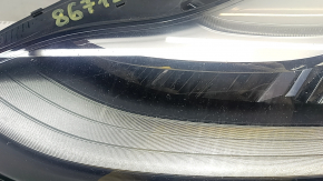 Фара передняя левая Tesla Model 3 18-20 LED с креплением, песок, царапины