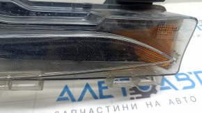 Противотуманная фара птф левая Tesla Model 3 18-23 с поворотником, с корректором, песок