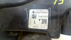 Противотуманная фара птф левая Tesla Model 3 18-23 с поворотником, с корректором, песок