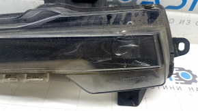 Противотуманная фара птф правая Tesla Model 3 18-23 с поворотником, с корректором, песок, сколы