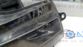 Противотуманная фара птф правая Tesla Model 3 18-23 с поворотником, с корректором, песок, сколы