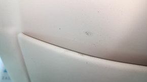 Накладка спинки водительского сидения Lexus ES300h ES350 13-15 бежевая, тычки, вмятины
