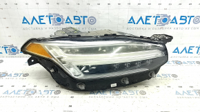 Фара передня права в зборі Volvo XC90 16-18 LED, під полірування, павутинка