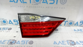 Ліхтар внутрішній кришка багажника ліва Lexus ES300h ES350 13-15 дорест, подряпини